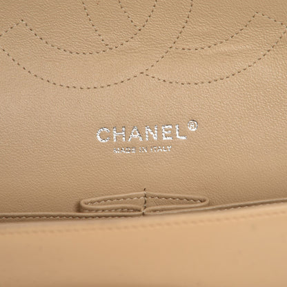 Chanel Lambskin Quilted Jumbo Double Flap Beige Clair 6 of 8