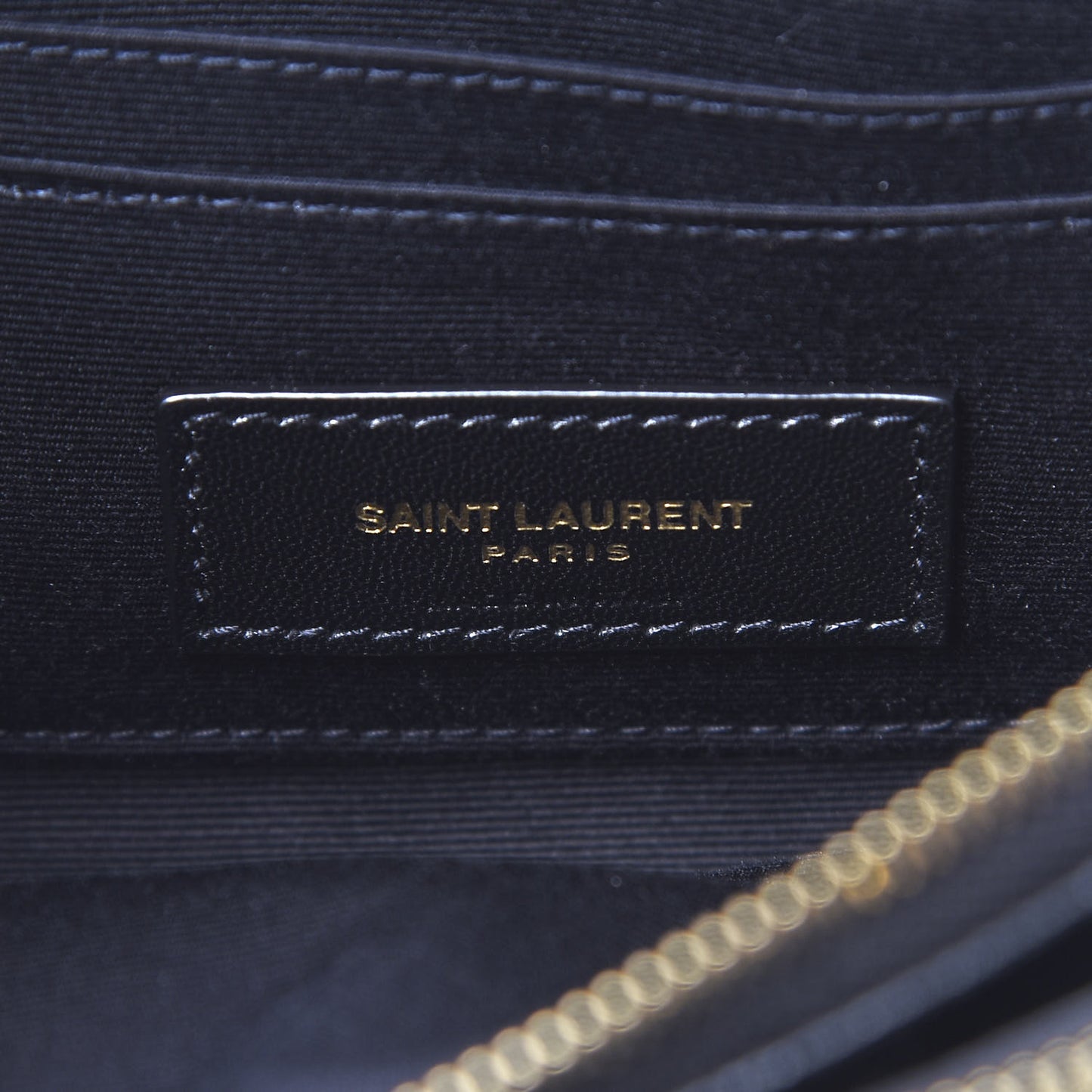 Grained Lambskin Quilted Mini Becky Double Zip Bag Black