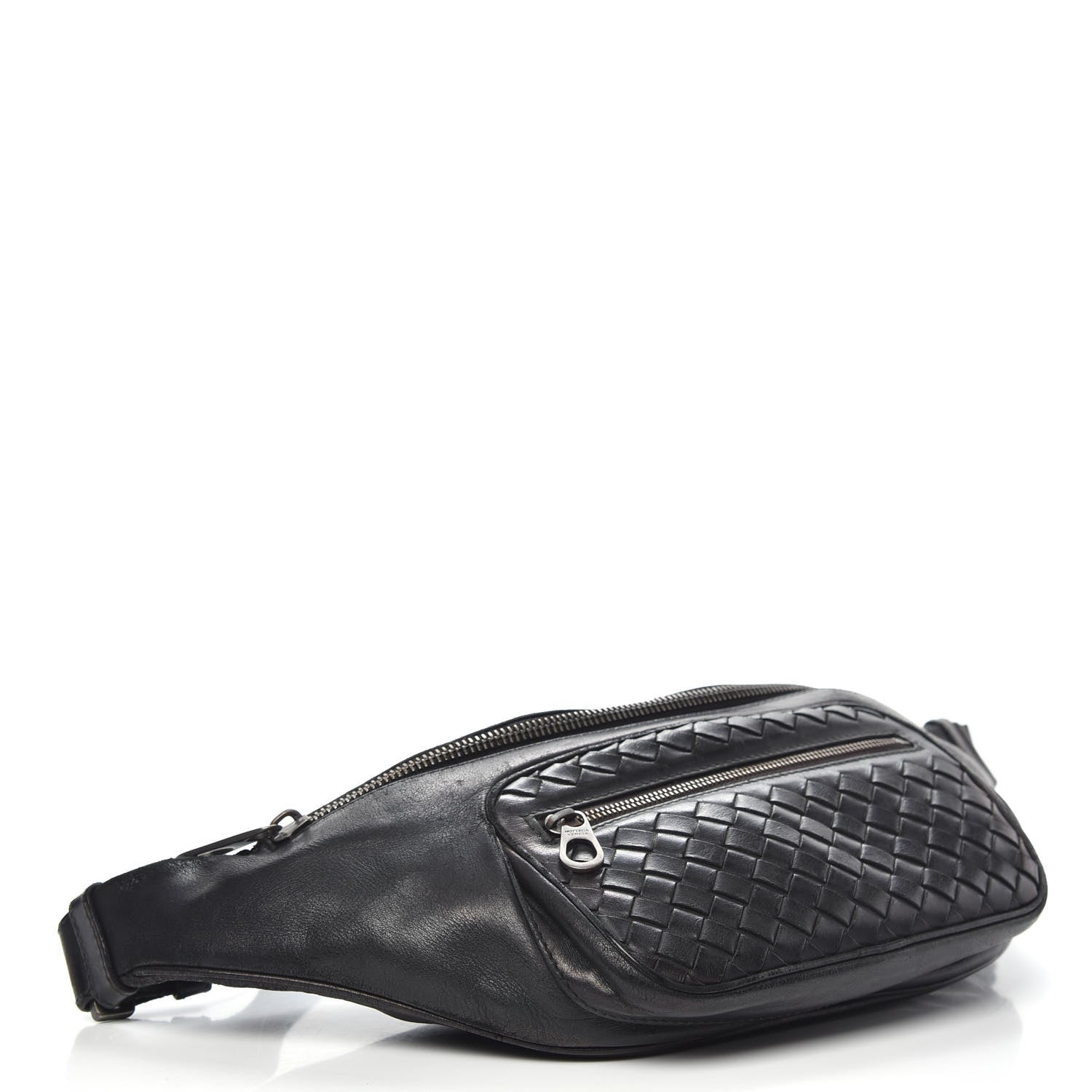 Bottega Veneta Nappa Intrecciato Belt Bag Black 4 of 15