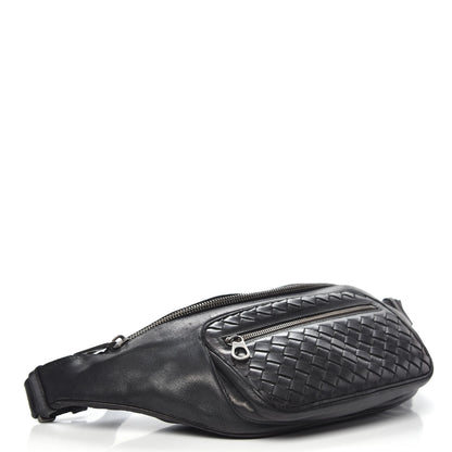 Bottega Veneta Nappa Intrecciato Belt Bag Black 4 of 15