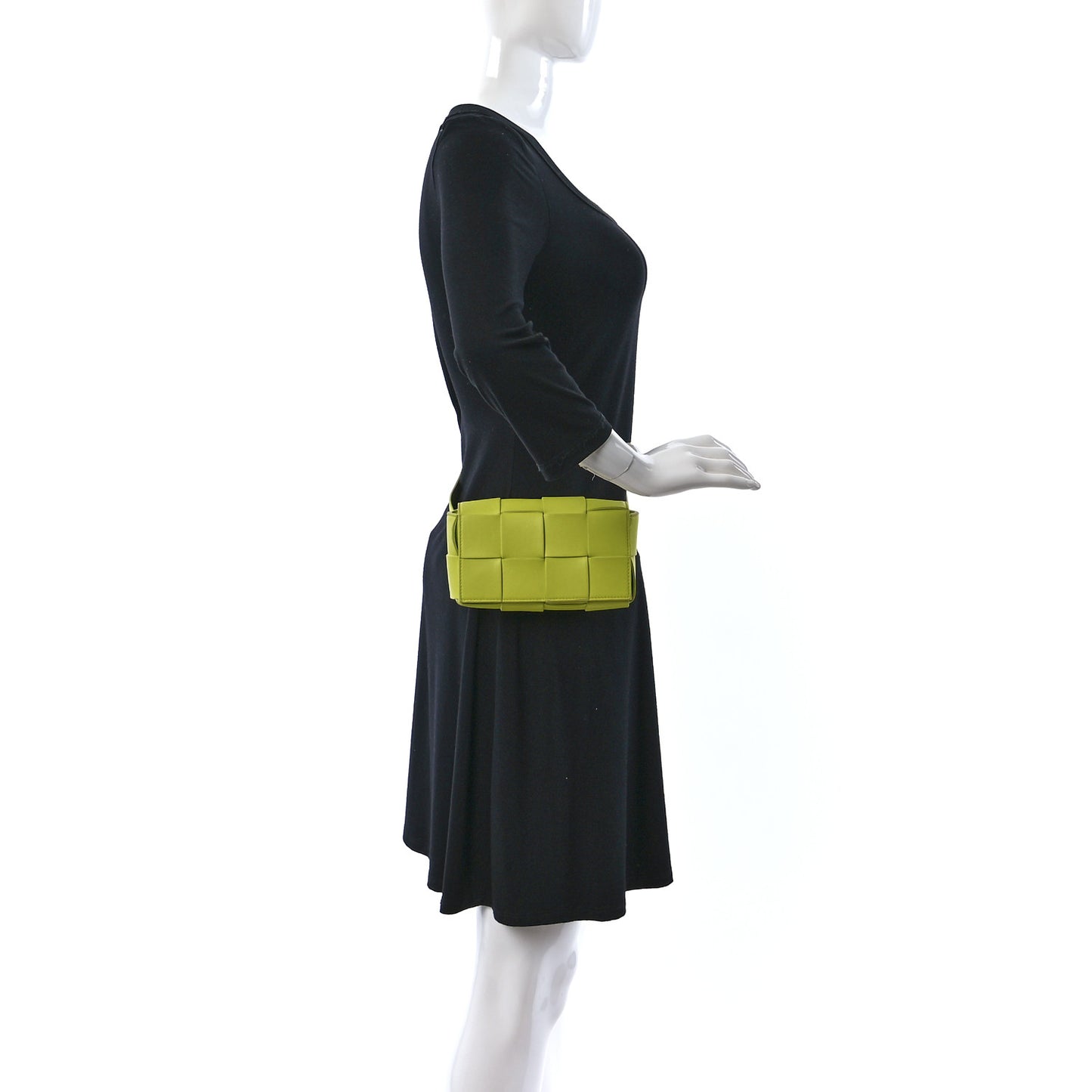 Nappa Maxi Intreccio The Belt Cassette Bag Kiwi