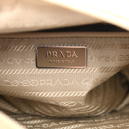 Prada Re-Nylon Vela Saffiano Pocket Single Buckle Messenger Shoulder Bag Deserto 6 of 11