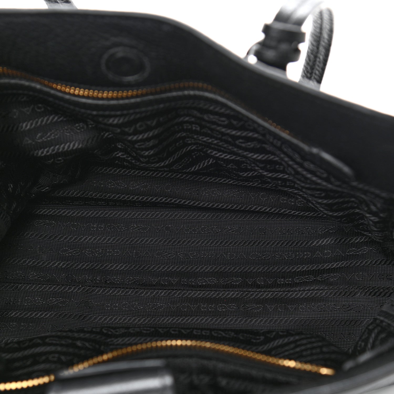 Prada Vitello Phenix Tote Black 4 of 12