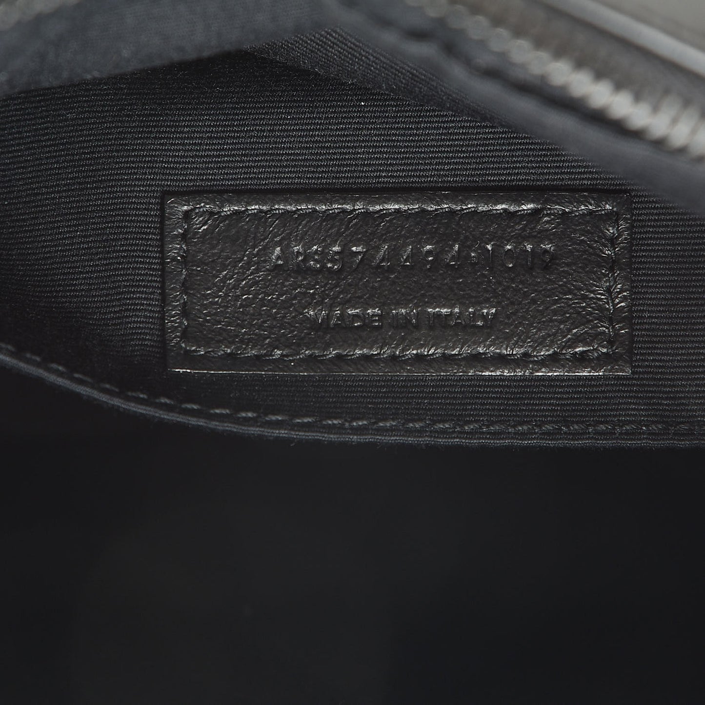 Calfskin Matelasse Monogram Lou Camera Bag Black