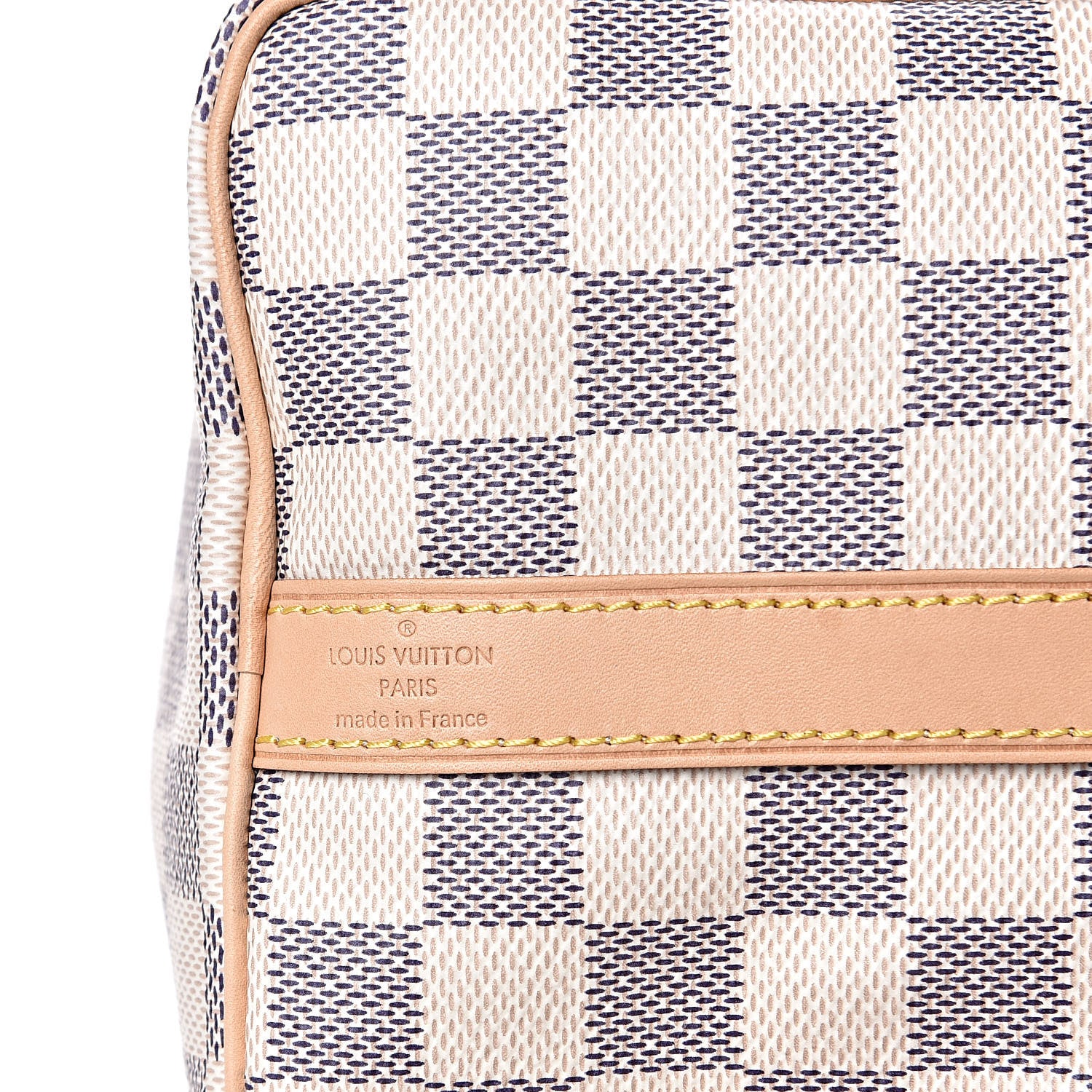 Louis Vuitton Damier Azur Speedy Bandouliere 25 10 of 11