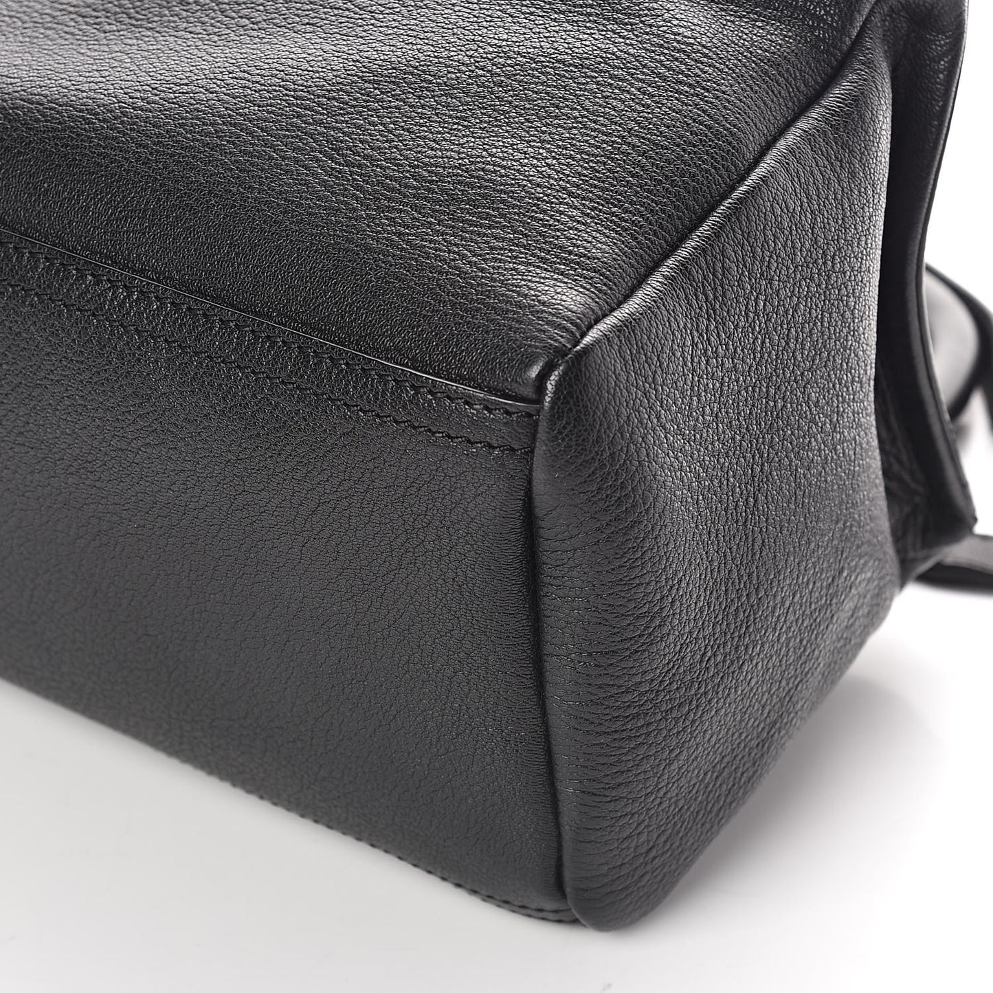 Sugar Goatskin Small Pandora Black