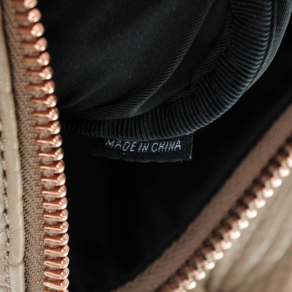 Alexander Wang Pebbled Lambskin Rocco Latte Rose Gold Hardware 8 of 8