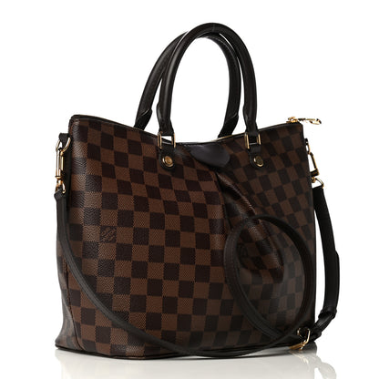Louis Vuitton Damier Ebene Siena MM 3 of 9
