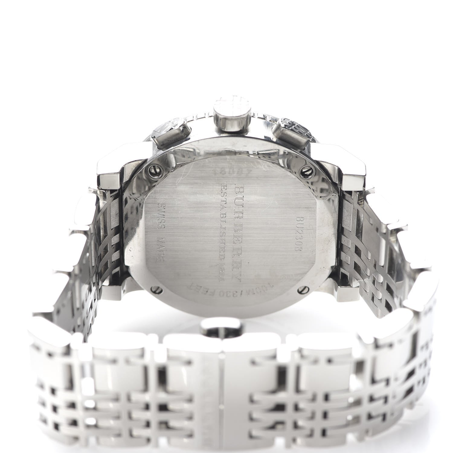Burberry Stainless Steel 42mm Chronograph Quartz Watch BU2303 5 of 7