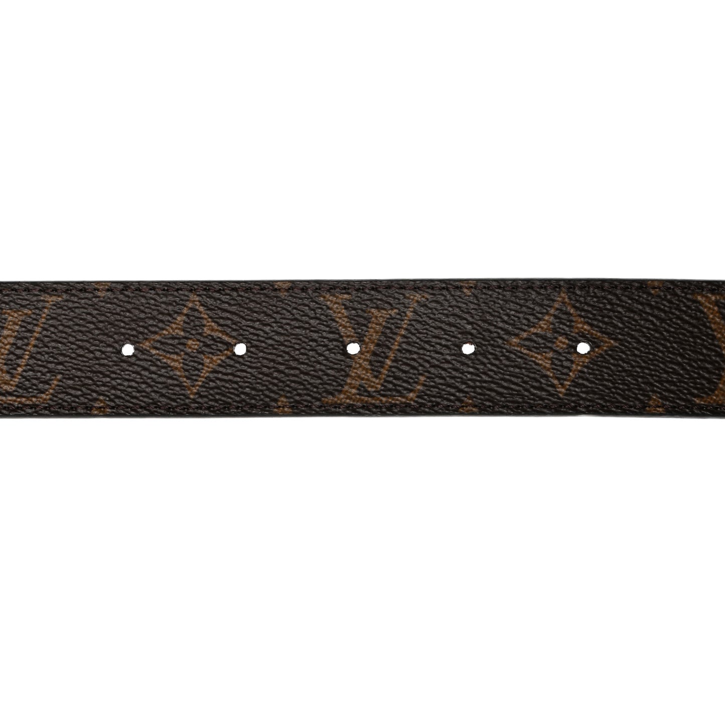 Calfskin Monogram 30mm LV Initiales Reversible Belt 90/36 Black