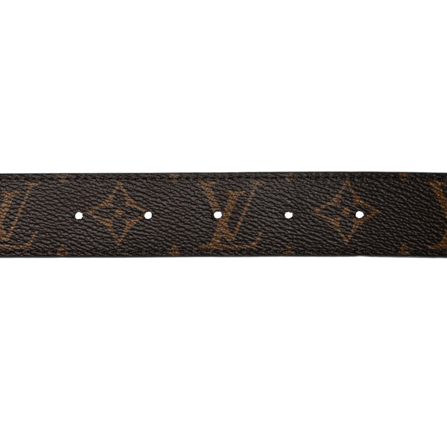 Louis Vuitton Calfskin Monogram 30mm LV Initiales Reversible Belt 90/36 Black 7 of 9