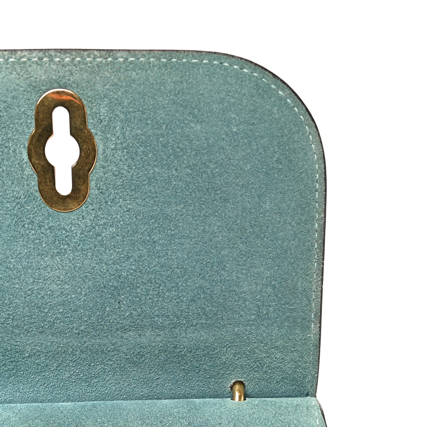 Lizard Embossed Calfskin Small Amberley Satchel Frozen