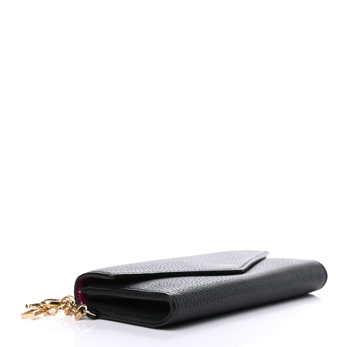 Bullcalf Diorissimo Slim Envelope Wallet Black Rose Indien