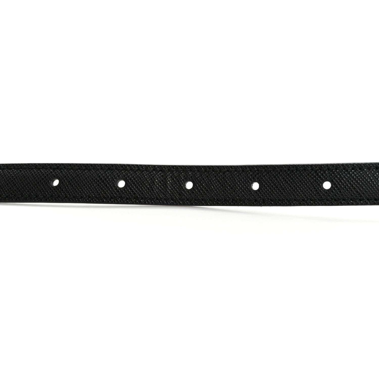 Prada Saffiano Triangle Belt 85 34 Black 3 of 7