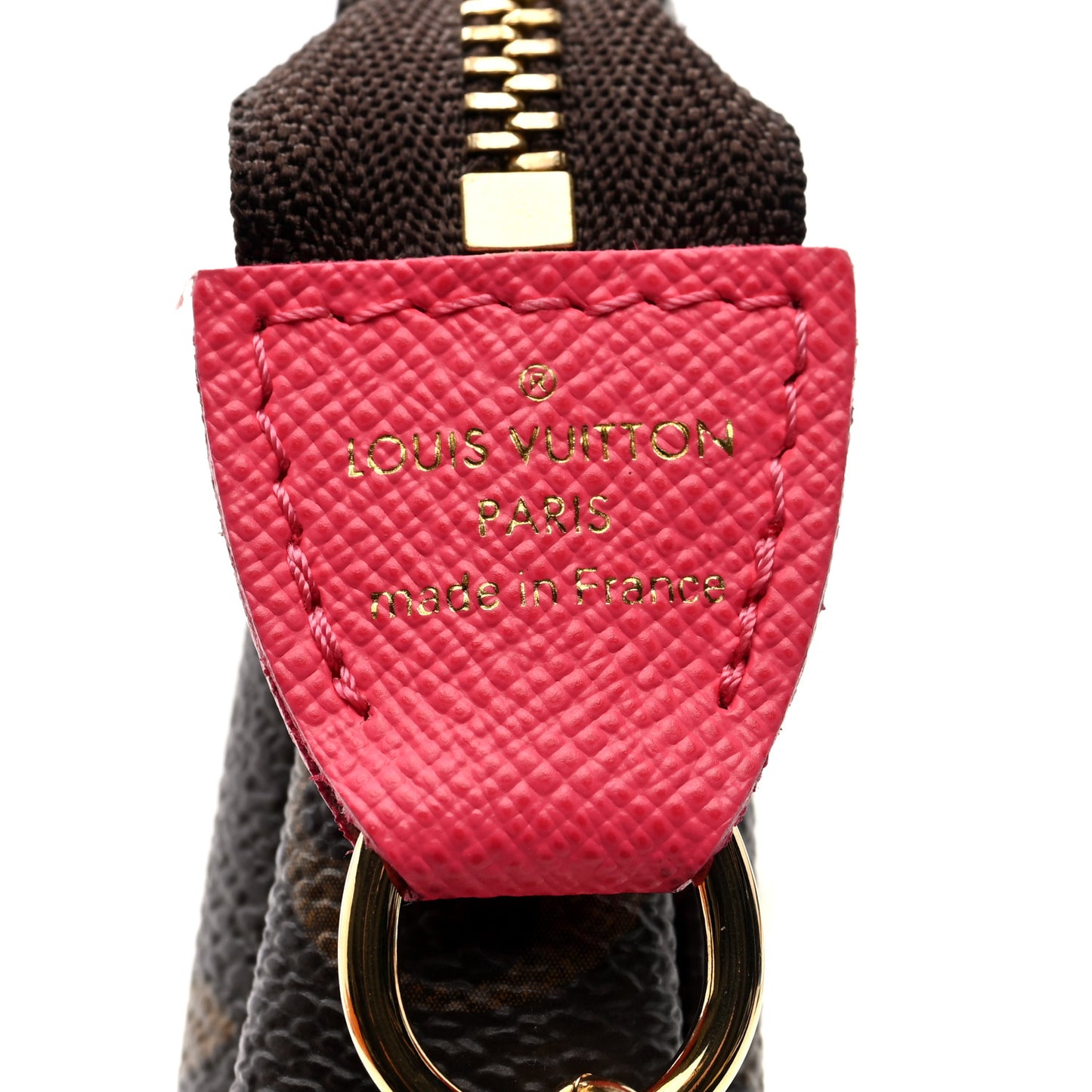 Monogram 2023 Christmas Animation Sailing Pochette Accessories Dragon Fruit Pink