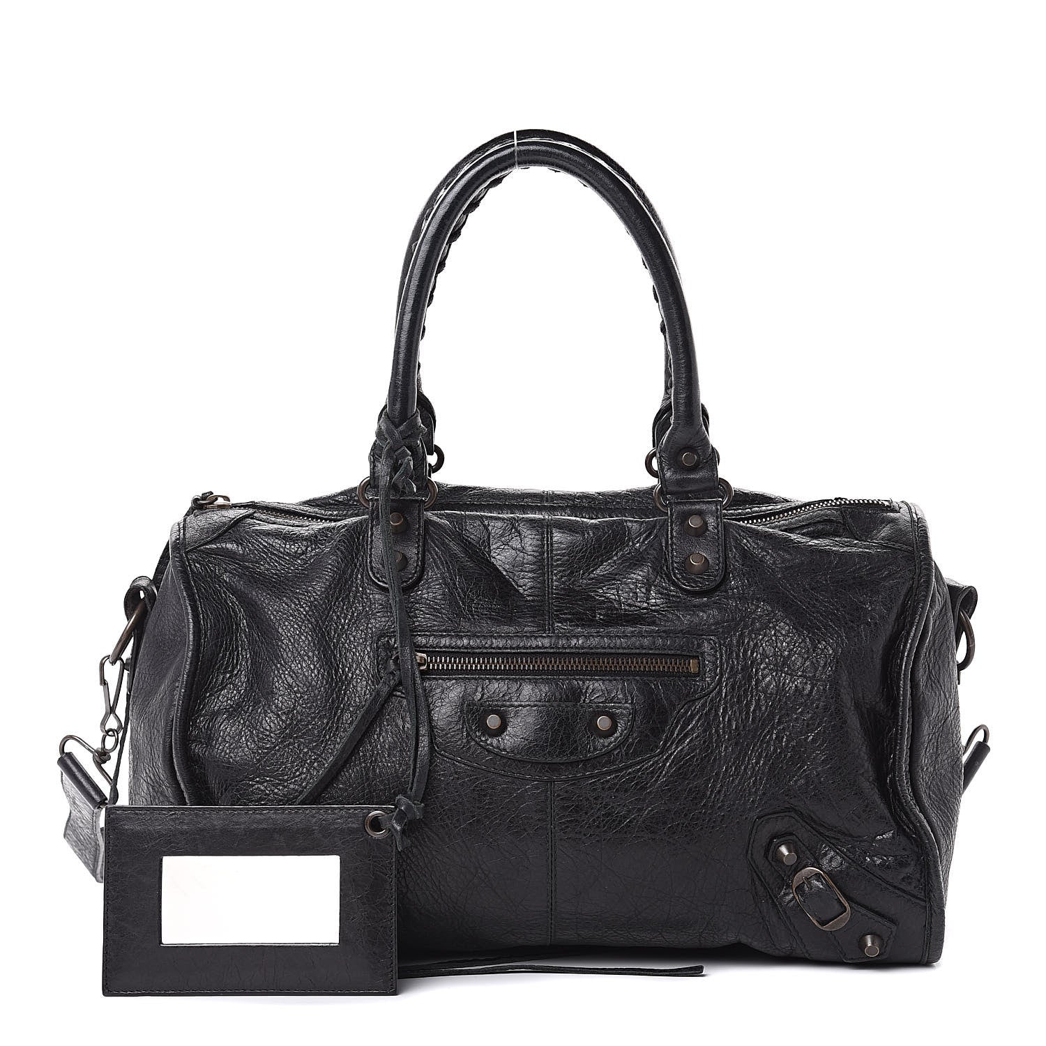 Balenciaga Agneau Classic Hardware Maxi Twiggy Black 1 of 10