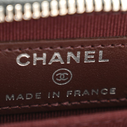 Chanel Caviar Quilted Zip Coin Purse Black 6 of 8