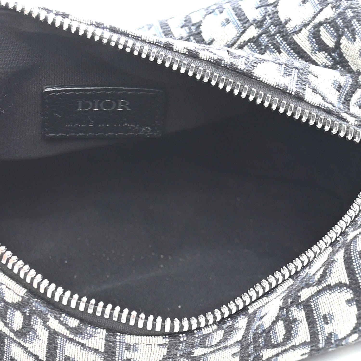 Christian Dior Oblique Roller Messenger Bag Blue 5 of 8