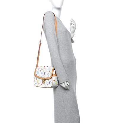 Louis Vuitton Monogram Multicolor Sologne White 2 of 12