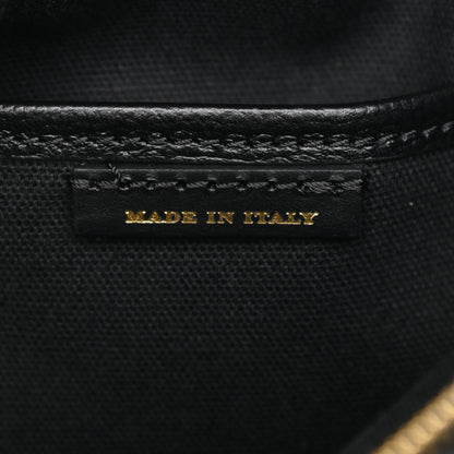 Burberry Derby Calfskin House Check Medium Banner Tote Black 7 of 10