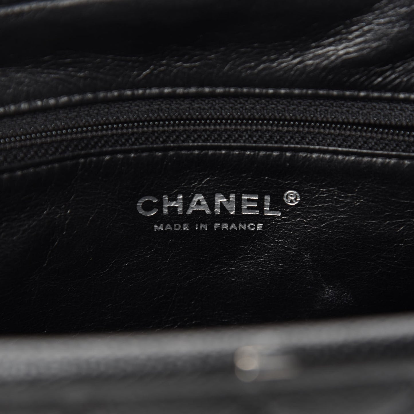 Caviar Quilted Timeless Clutch Black