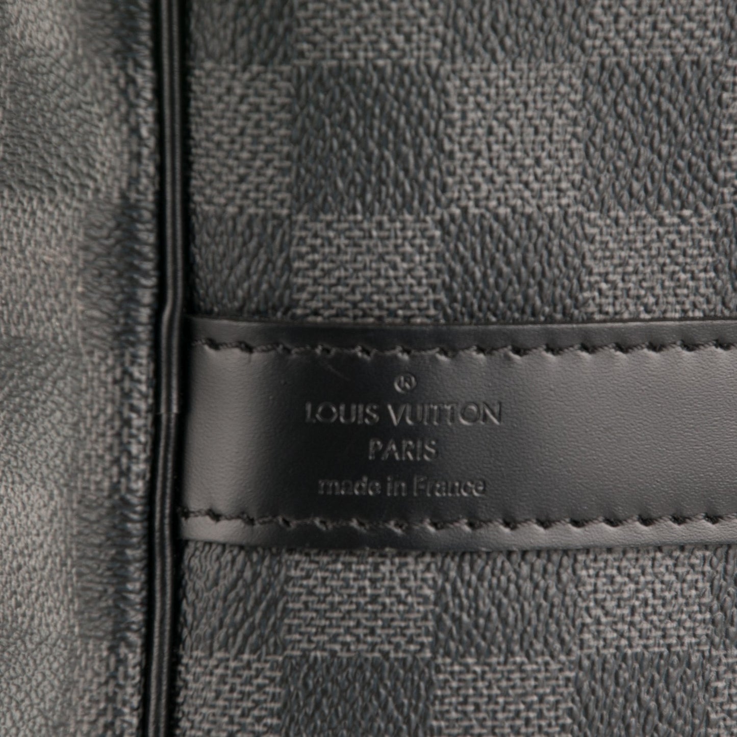 Damier Graphite Keepall Bandouliere 55