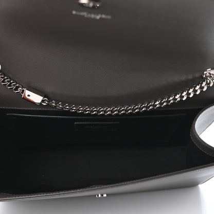 Saint Laurent Grain De Poudre Large Classic Monogram Kate Satchel Earth 4 of 4