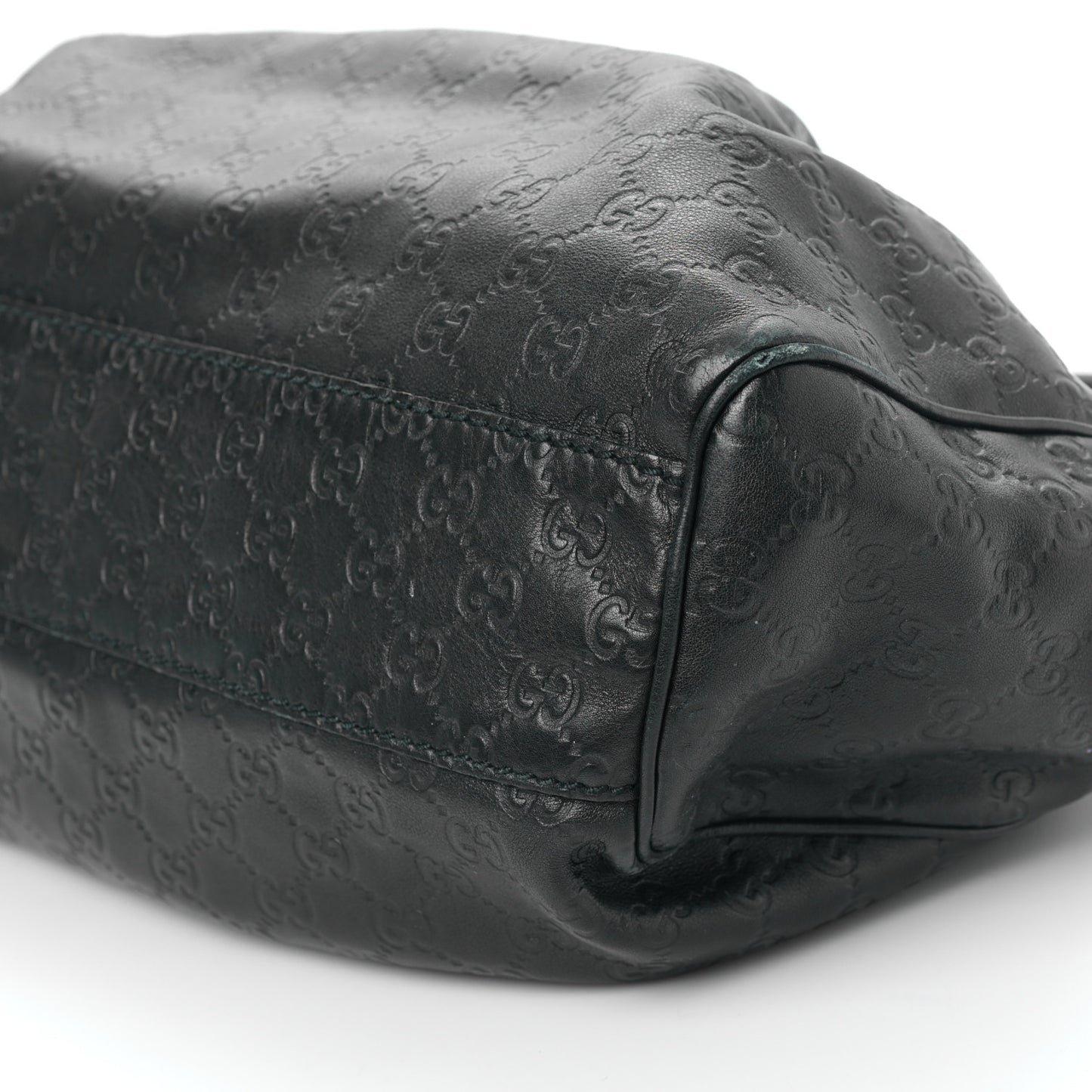 Guccissima Medium Sukey Tote Black