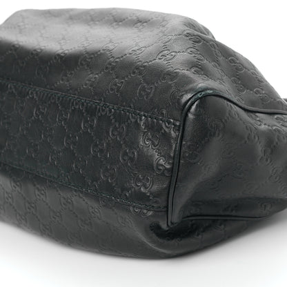 Gucci Guccissima Medium Sukey Tote Black 9 of 9
