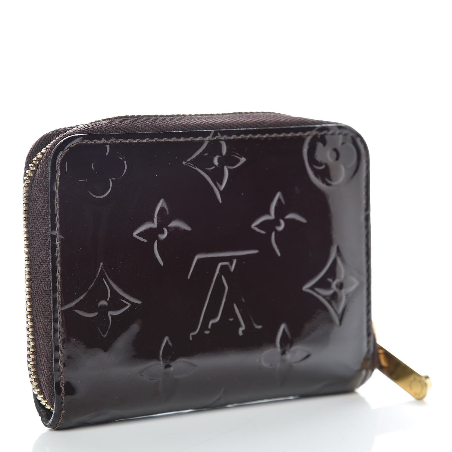Louis Vuitton Vernis Zippy Coin Purse Wallet Amarante 3 of 7