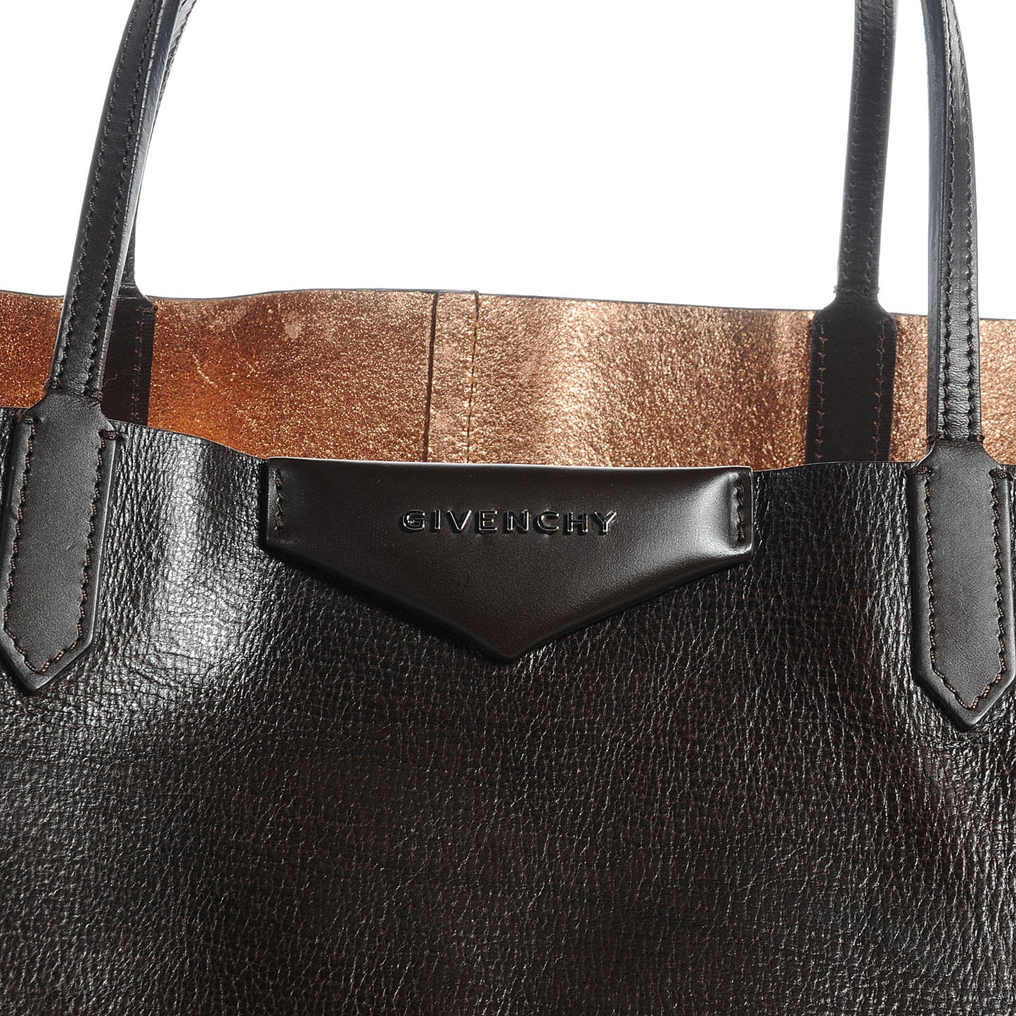Calfskin Large Antigona Tote Brown