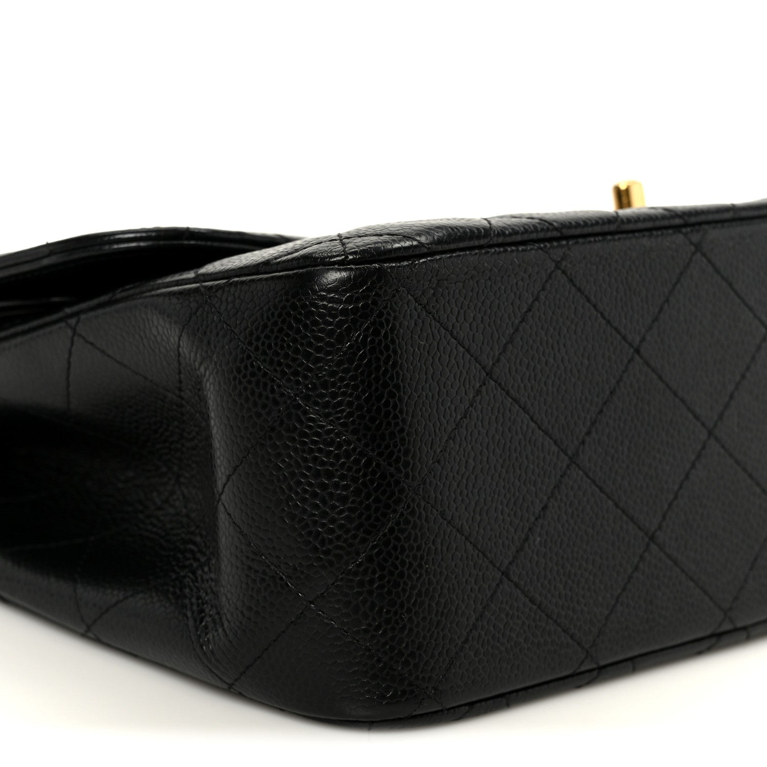 Chanel Caviar Quilted Jumbo Double Flap Black 10 of 11