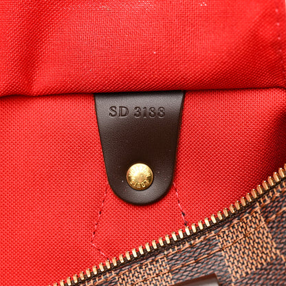 Louis Vuitton Damier Ebene Speedy Bandouliere 30 6 of 11