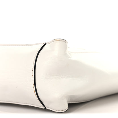Stella McCartney Eco Alter Nappa Logo Mini Crossbody White 9 of 9