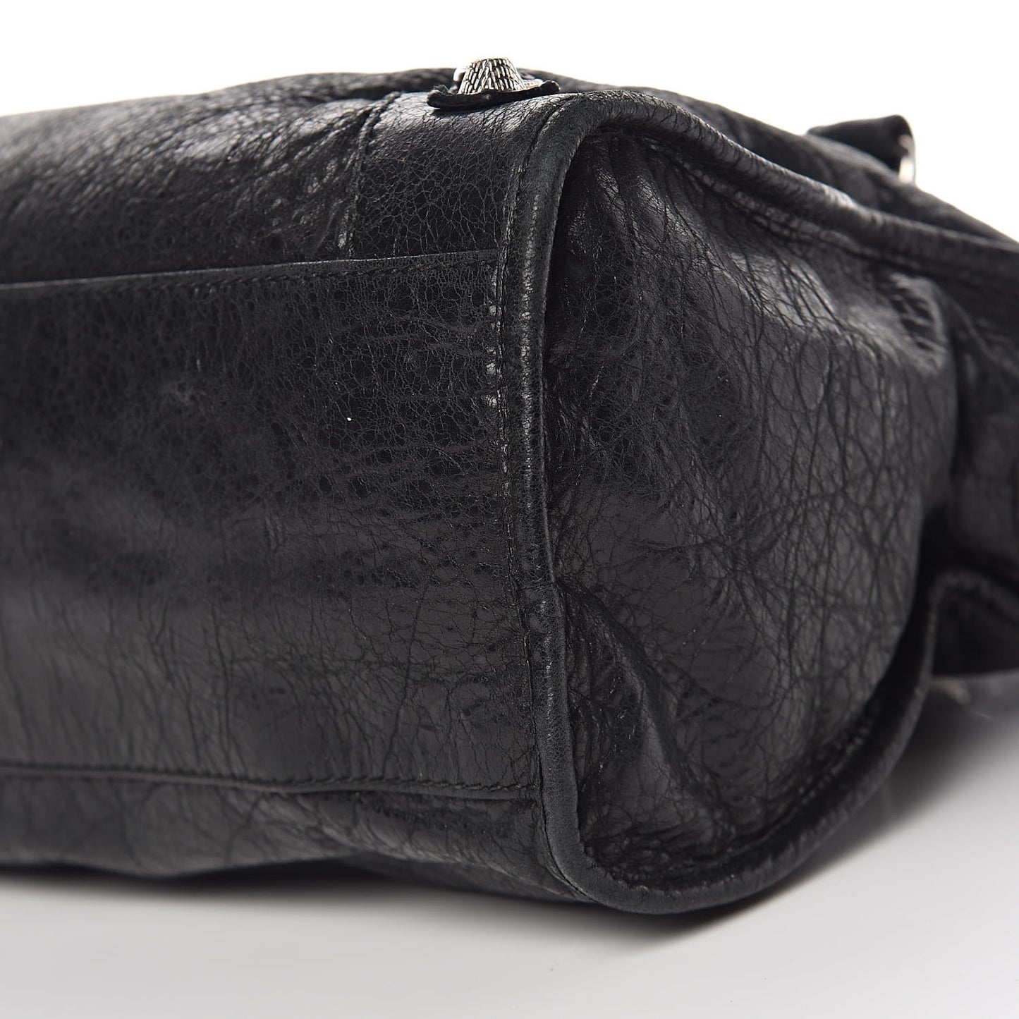 Agneau Giant 12 Silver Hardware City Black