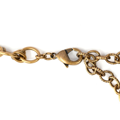 Chanel Crystal City of Lights Letter Chain Belt Gold 4 of 6