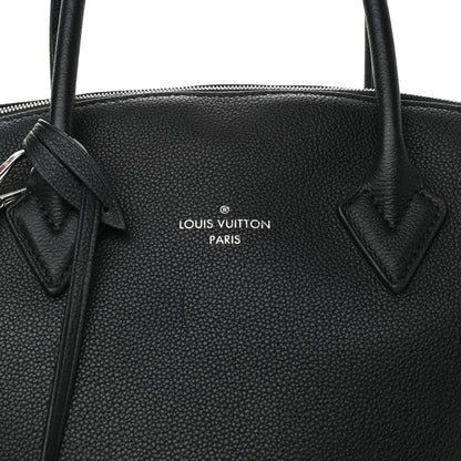 Louis Vuitton Veau Cachemire Soft Lockit MM Black 8 of 15