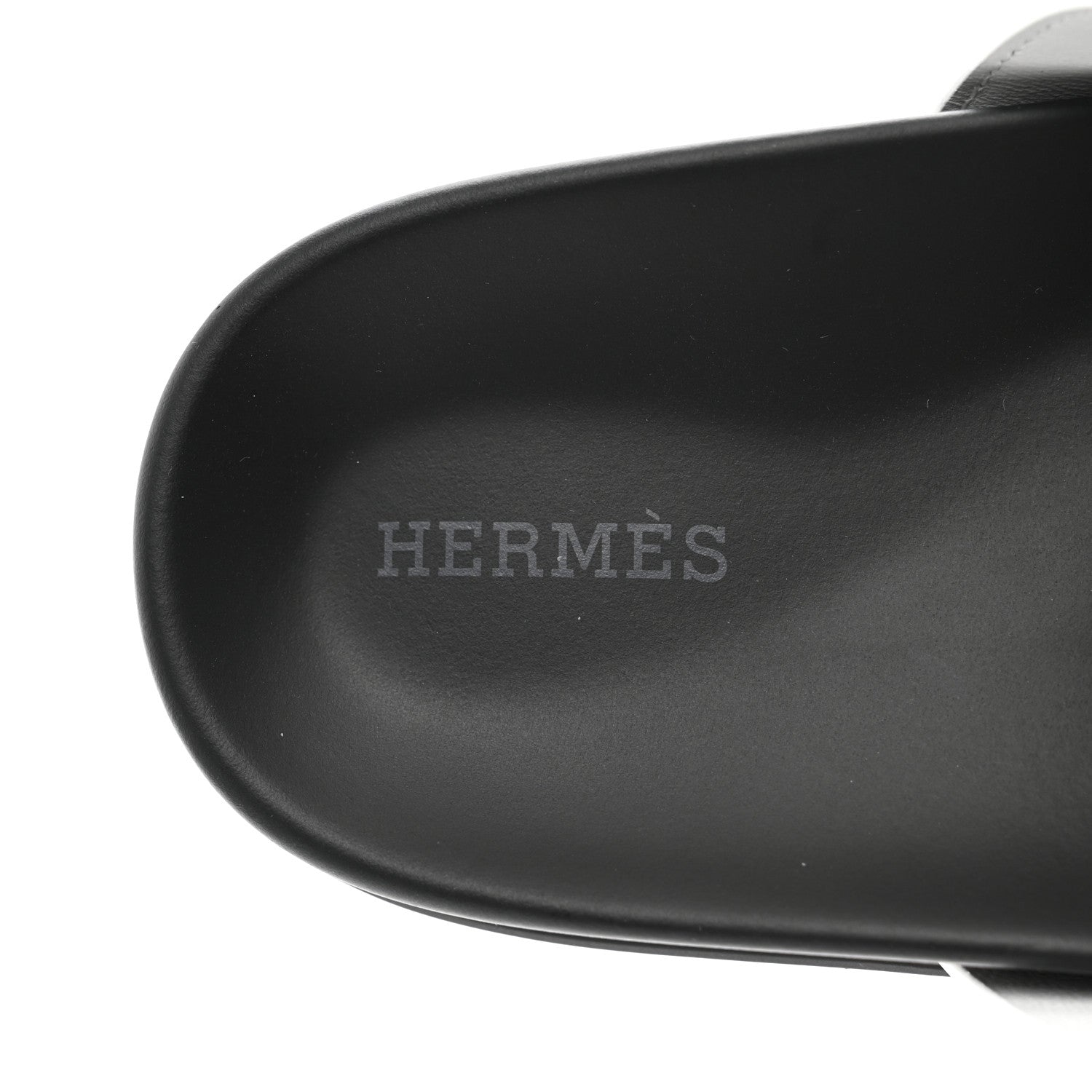 Hermes Calfskin Womens Chypre Sandals 37.5 White 7 of 9