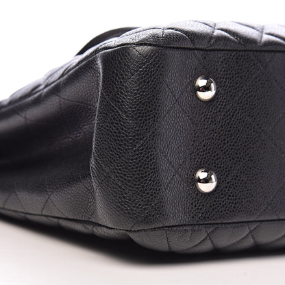 Chanel Caviar Quilted Flap Tote Black 10 of 12