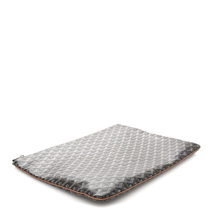 Goyard Goyardine Senat Pochette GM Black Gold 4 of 9