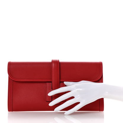 Hermes Evercolor Jige Elan 29 Rouge Casaque 2 of 7