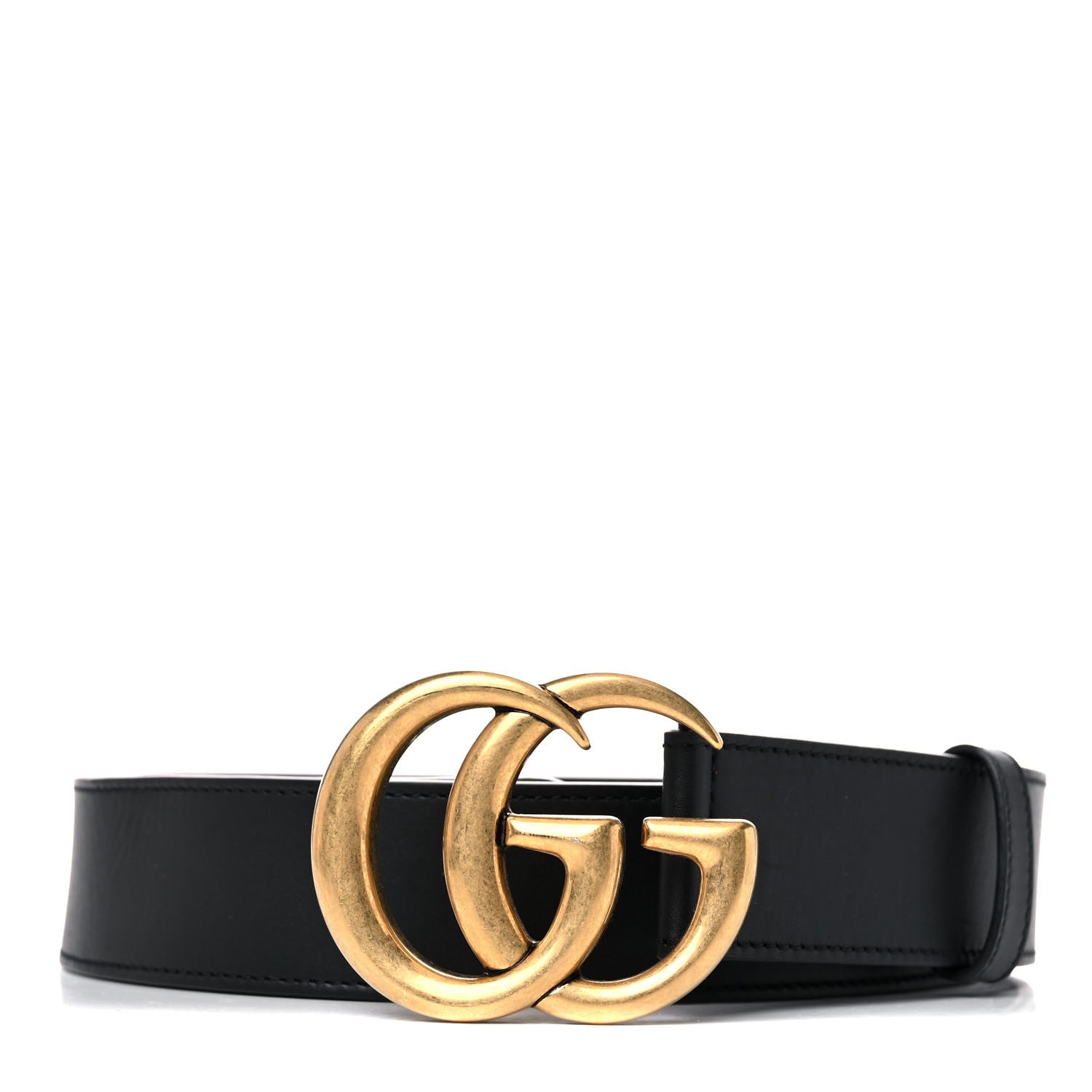 Gucci Calfskin Double G 40mm Belt 110 44 Black 1 of 8