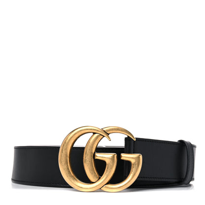 Gucci Calfskin Double G 40mm Belt 110 44 Black 1 of 8