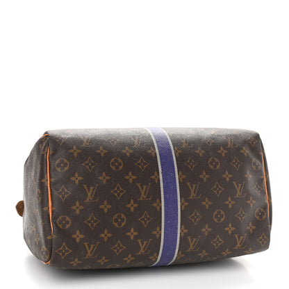Louis Vuitton Monogram My LV Heritage Speedy 30 Violet Gris 4 of 17