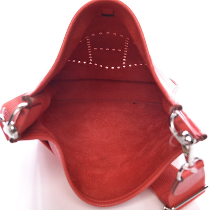 Hermes Taurillon Clemence Evelyne III PM Rouge Pivoine 5 of 25