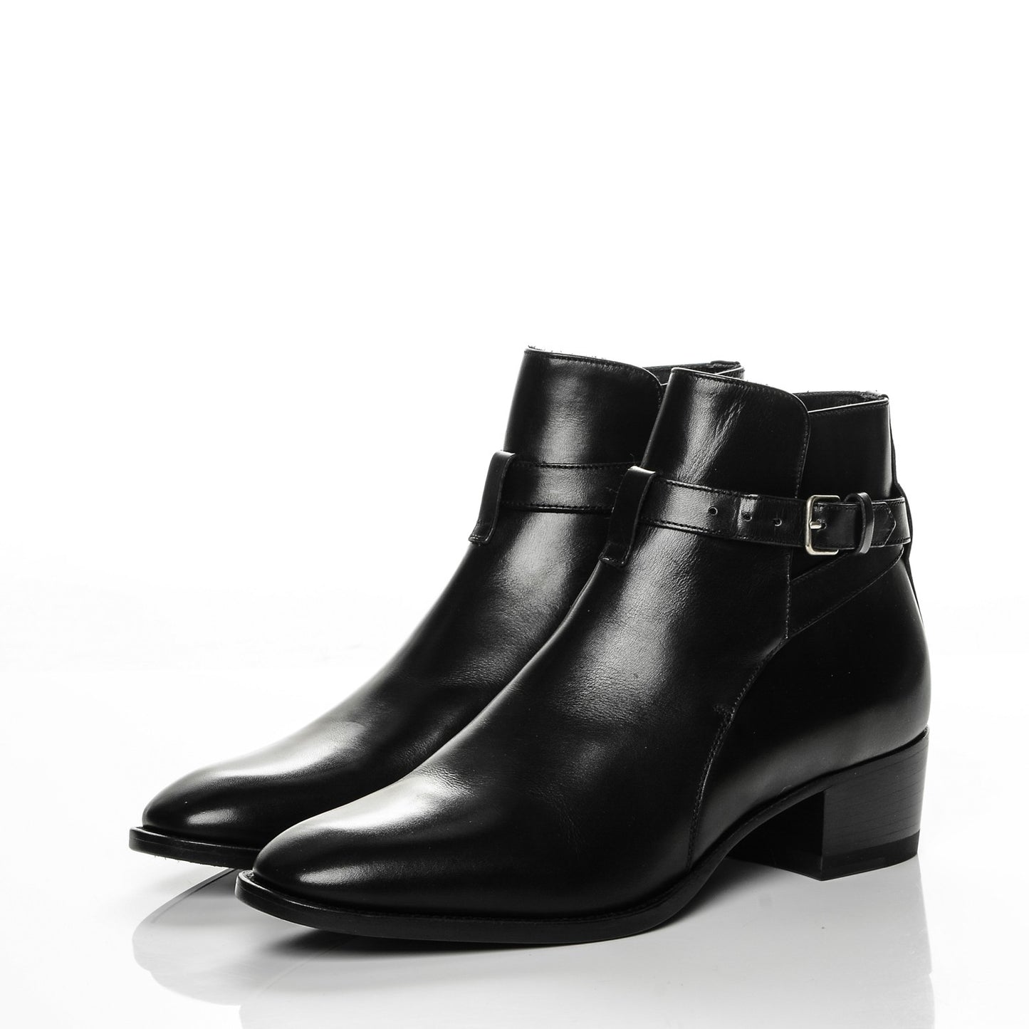 Smooth Jodhpur Calfskin Blake Ankle Boots 36.5 Black