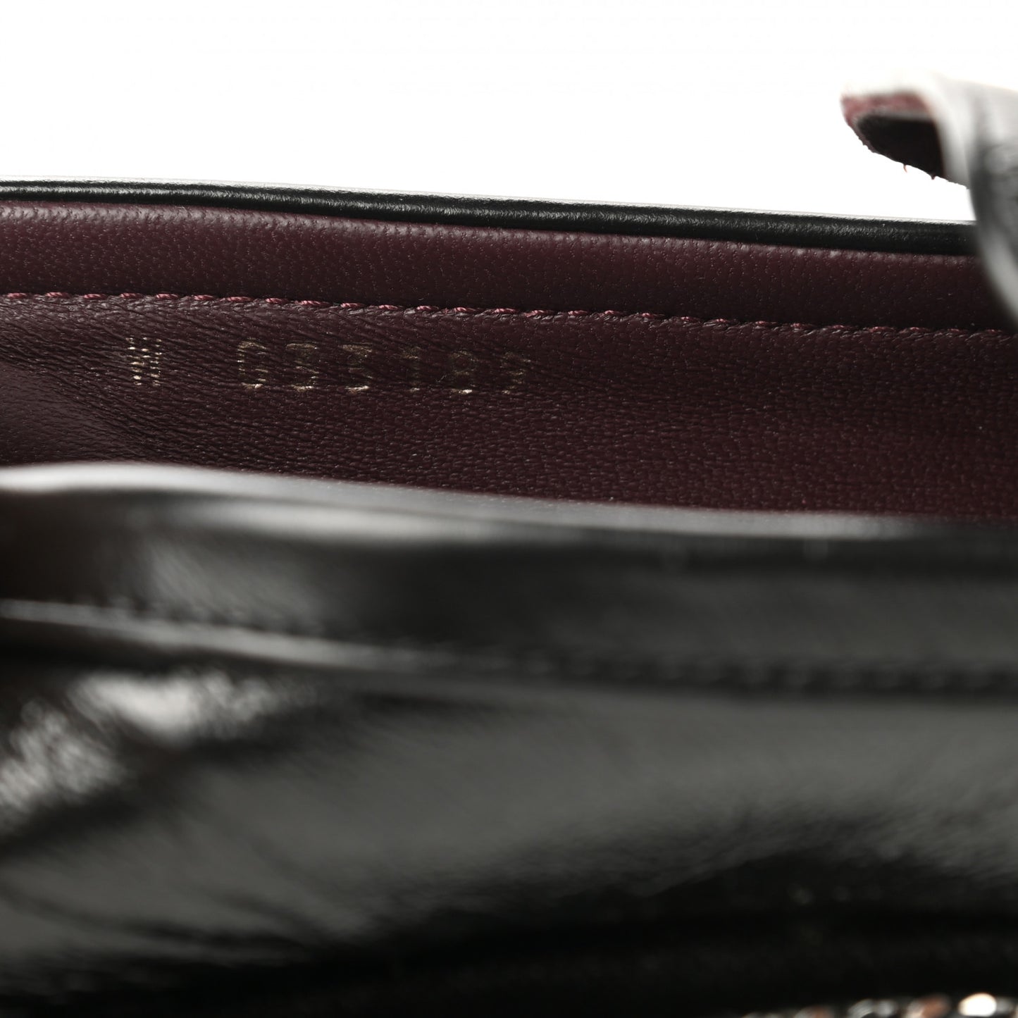 Crinkled Calfskin Velvet CC Chain Mocassin Loafers 38.5 Black