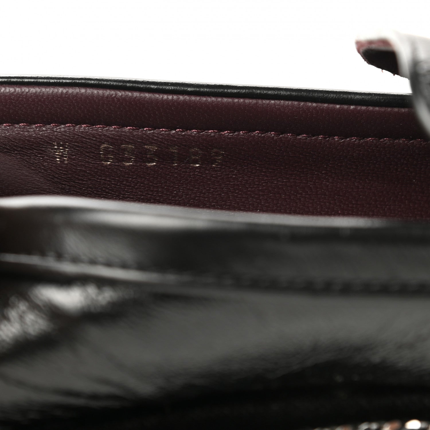 Chanel Crinkled Calfskin Velvet CC Chain Mocassin Loafers 38.5 Black 8 of 10
