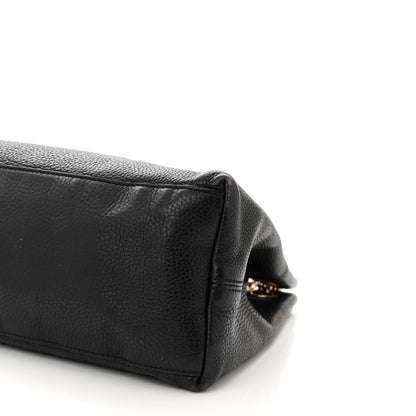 Gucci Pebbled Calfskin Medium Soho Chain Shoulder Bag Black 10 of 16