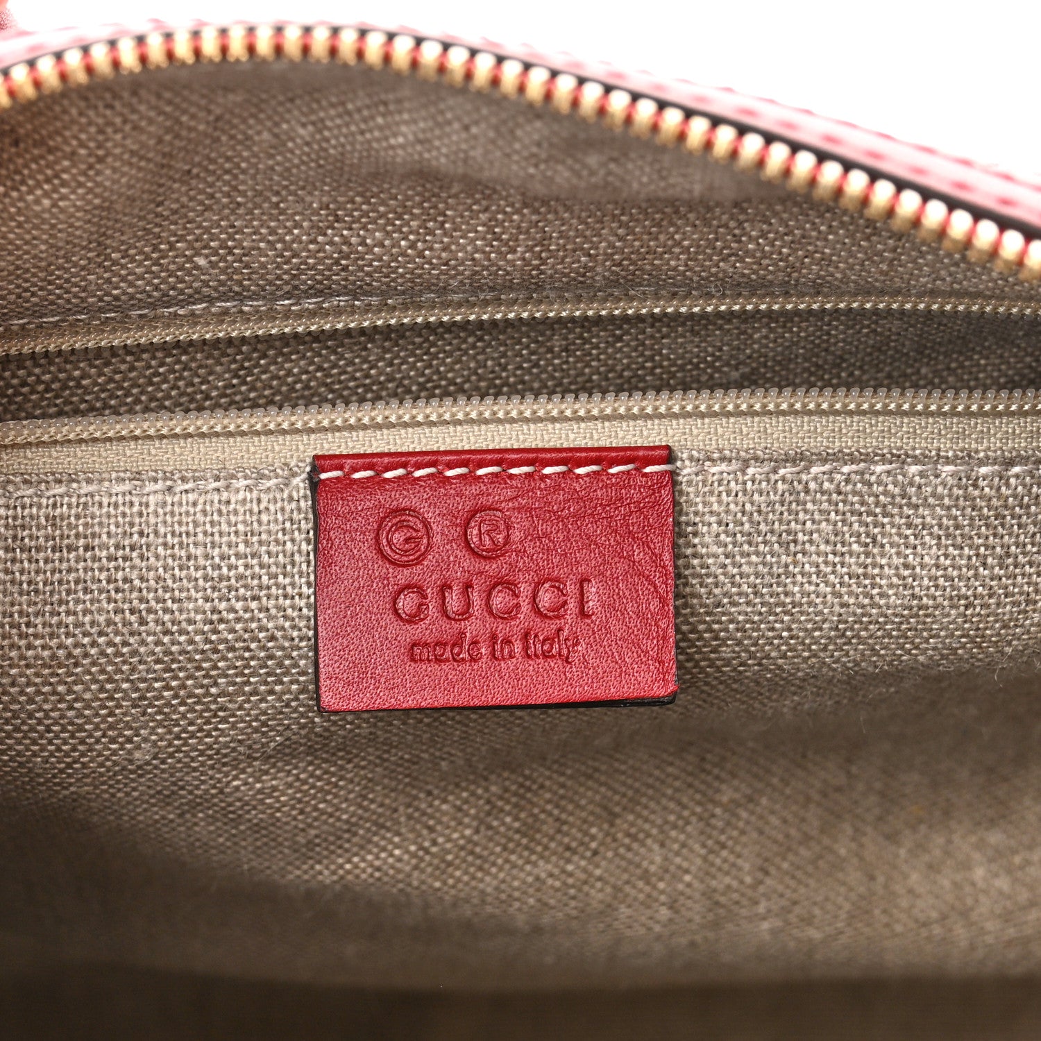 Gucci Microguccissima Medium Joy Boston Red 6 of 10